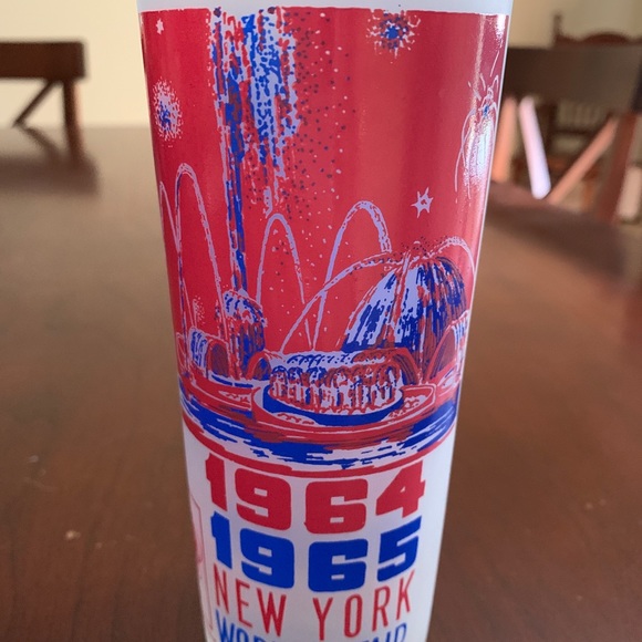 Dining New York Worlds Fair Souvenir Cup Glass Vintage Poshmark